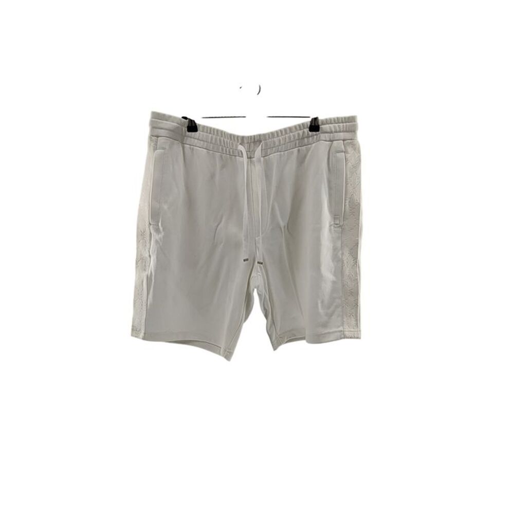 Michael Kors Facet Jacquard Tape Short White